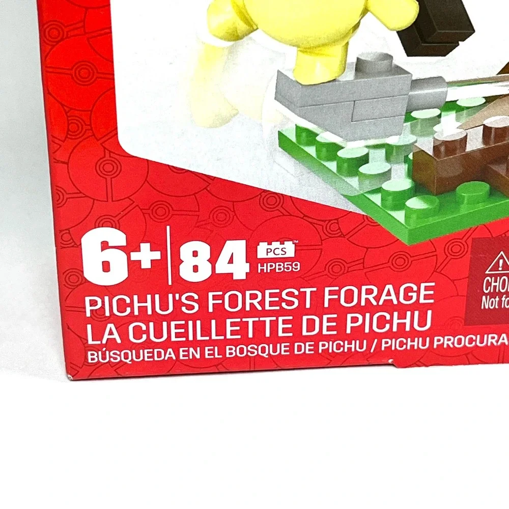 Mega Pokemon Pichu's Forest Forage Building Set 84 Pieces HPB59 Build  0087